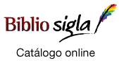 Biblio SIGLA Catálogo Online Ingresar